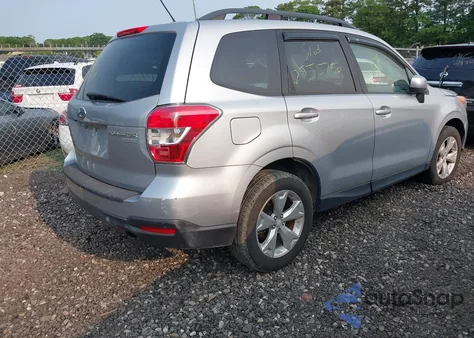 2015 Subaru Forester 2.5I Premium из США, поврежденный, VIN JF2SJADCXFH560104